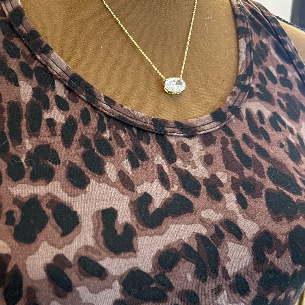 LuLaRoe Dani Dress Size Small leopard print EUC